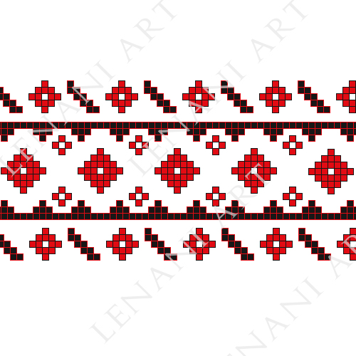 European traditional motif design Lenani Art