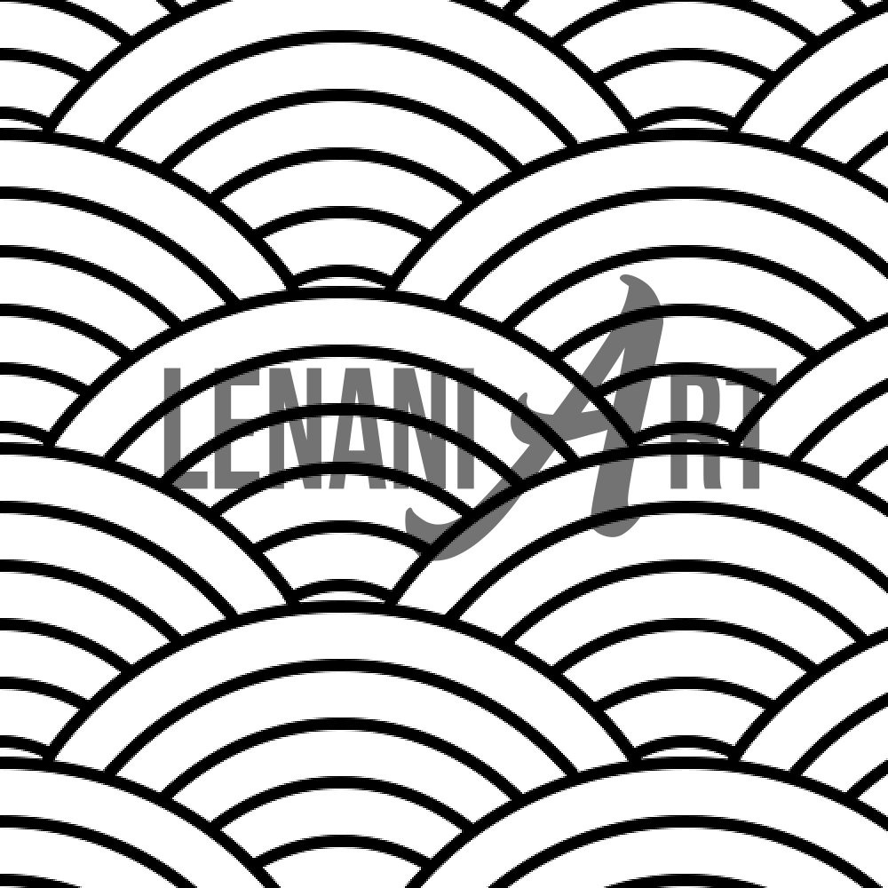 Seamless pattern scales Lenani Art sample image