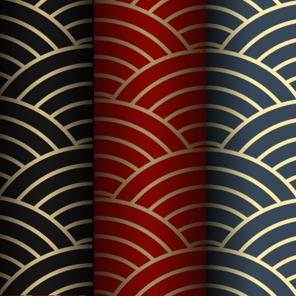 Seamless pattern scales Lenani Art sample image